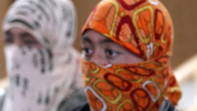 Des femmes de la communauté yézidie, en Irak, en janvier 2015. (photo d'illustration)