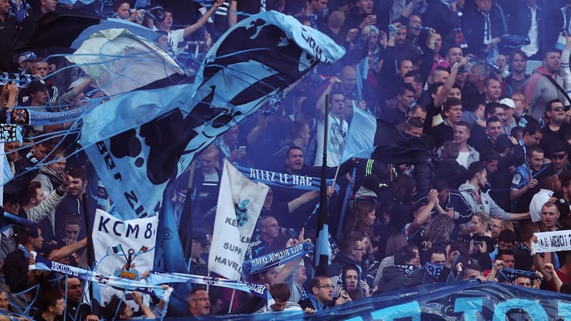 Des supporters du Havre