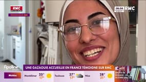Une Gazaouie accueillie en France témoigne sur RMC