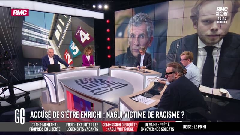 France TV: psse d'armes entre Nagui et Charles Alloncle député ciottiste rapporteur de la commission d'enquête