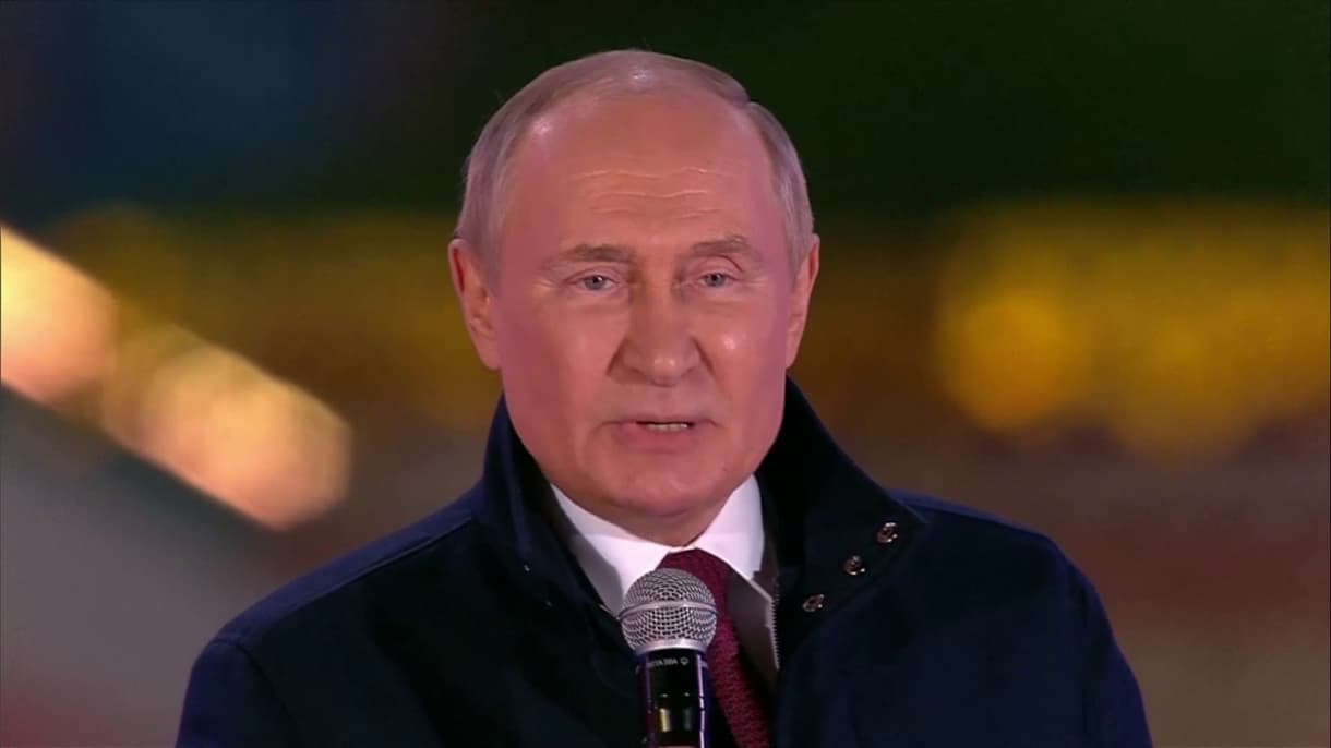 Vladimir Poutine assure de nouveau que l'annexion est "le choix" des régions ukrainiennes