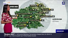 Météo Alpes du Sud: du soleil et des températures en hausse ce mercredi, jusqu'à 24°C à Gap et à Manosque