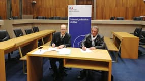 Un protocole d’un an a été signé entre le Procureur Florent Crouhy et le Président du Conseil départemental de l’ordre des masseurs-kinésithérapeutes des Hautes-Alpes Patrick Blanchard. 