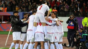 Les joueurs de l'Iran le 25 mars 2025