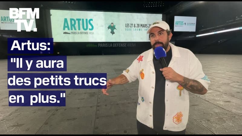Artus remplit la plus grande salle d'Europe