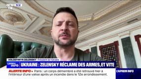 Guerre en Ukraine: Volodymyr Zelensky affirme que "la situation dans la région de Donetsk reste particulièrement tendue, plus de 30 combats s'y déroulent chaque jour"