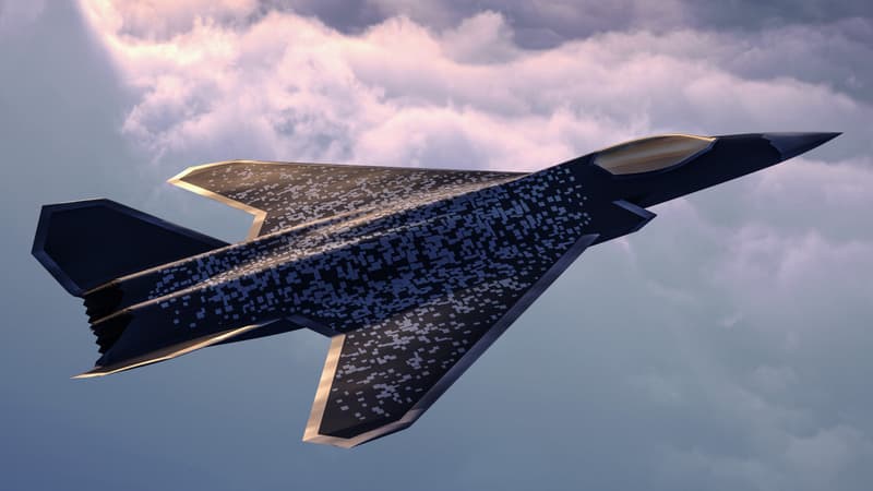 "Le SCAF est vital pour l'Europe. (...) Nous parlons de la construction de la prochaine génération d'avions de combat mais aussi de capacités de guerre électronique, des véhicules sans pilote et des drones volant en grappe", déclare le président d'Airbus.