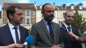 Christophe Castaner et Edouard Philippe ce mercredi.