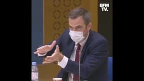 Covid-19: Olivier Véran affirme "qu'on est repartis sur une hausse" des hospitalisations