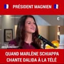 Quand Marlène Schiappa chante Dalida à la télévision