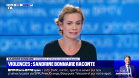 Victime de violences conjugales, Sandrine Bonnaire appelle les femmes et les hommes battus à "porter plainte tout de suite"