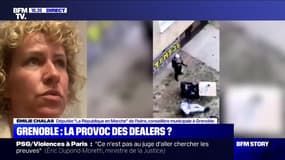 Grenoble: Émilie Chalas (LaREM) fait part de sa "stupéfaction" après la diffusion d'une vidéo de dealers armés