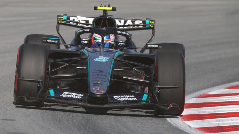 Kimi Antonelli durant les essais du GP de Barcelone le 12 juin 2026 2303022