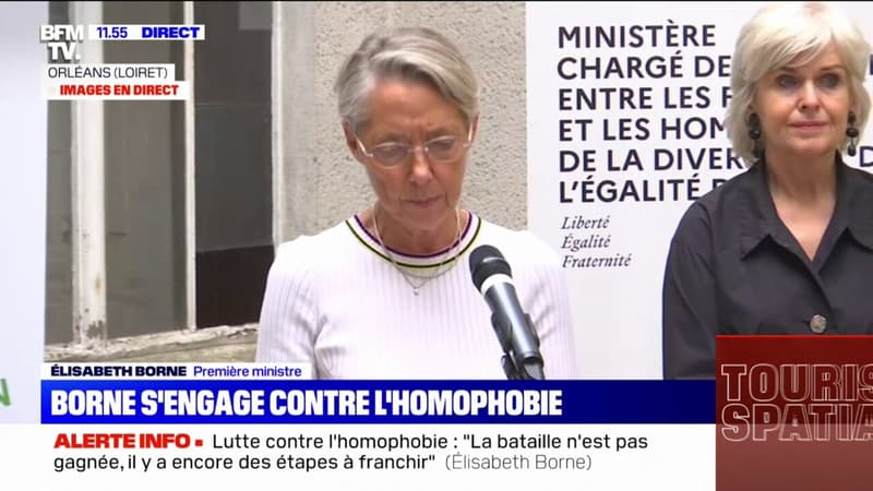 Lutte contre l'homophobie: Elisabeth Borne annonce la nomination d'un ambassadeur aux droits LGBT+ 