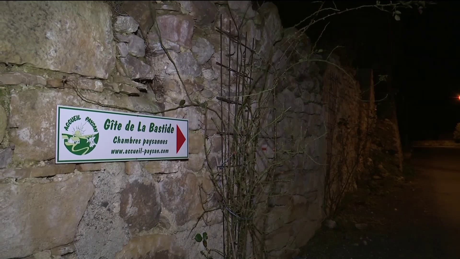 Le gîte de la Bastide, dans l'Aude, où a vécu le Britannique Alex Batty