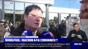 "On aurait voulu qu'il nous dise qu'il a échoué." Cette ex-salariée de Whirpool réagit à la venue d'Emmanuel Macron