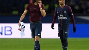Cavani et Neymar la saison dernière