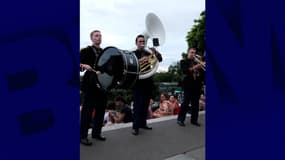 La Garde républicaine à Montmartre