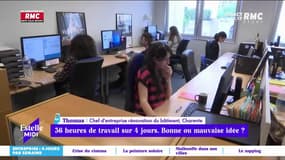 36 heures de travail sur 4 jours : bonne ou mauvaise idée ? - 12/09