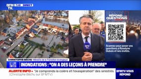 Christophe Béchu: "On estime à plus de 100 millions d'euros les travaux nécessaires en termes de prévention des inondations"