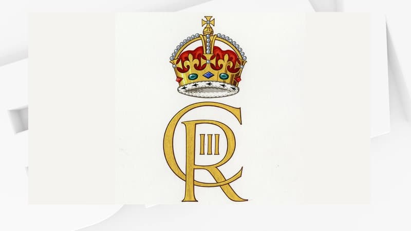 Le nouveau monogramme du roi Charles III a été dévoilé par Buckingham Palace ce lundi.