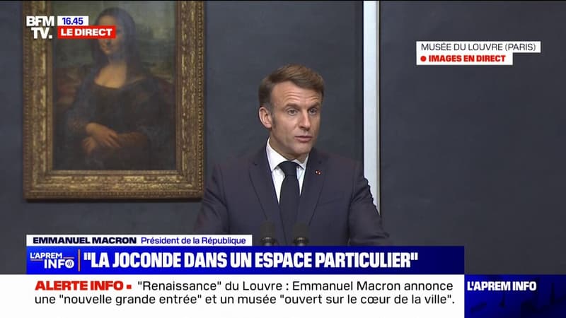 Musée du Louvre: Emmanuel Macron annonce 