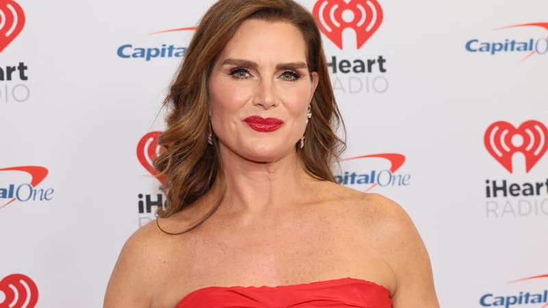 L'actrice Brooke Shields lors du iHeartRadio Jingle Ball 2022 au Madison Square Garden de New York le 9 décembre 2022.