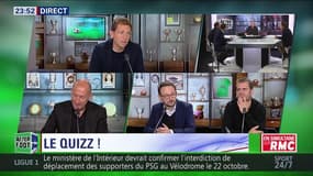 After Foot du jeudi 12/10 – Partie 6/6 - Le quizz
