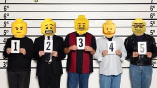 Des têtes de Lego pour cacher les visages des suspects.