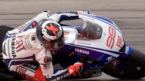 Jorge Lorenzo l'an dernier sur le circuit d'Assen