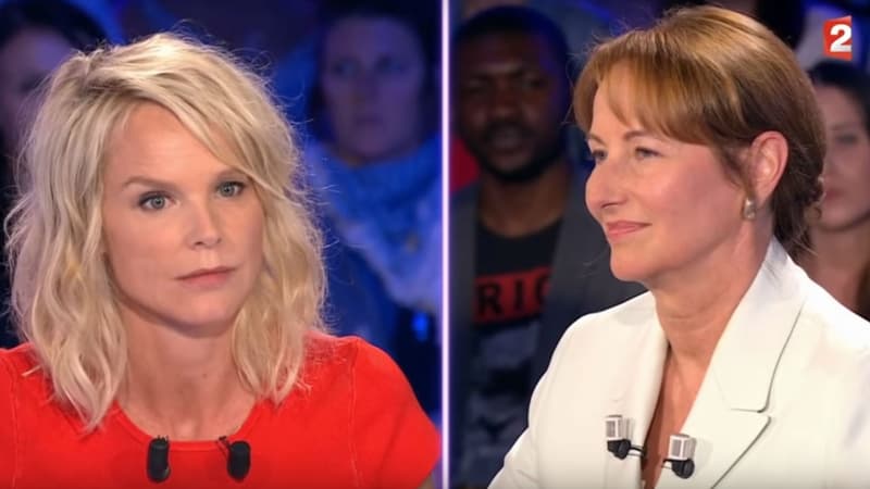 Ségolène Royal sur le plateau de l'émission "On n'est pas couché", le 3 juin 2017