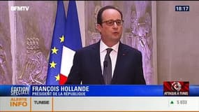Édition spéciale "Attaque terroriste à Tunis" (4/9): "Nous sommes tous concernés", réagit François Hollande