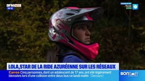 Lola, star de la ride azuréenne sur les réseaux sociaux 