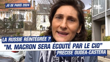 La Russie aux JO 2024 ? "La voix du président Macron sera écoutée par le CIO" insiste Oudéa-Castéra
