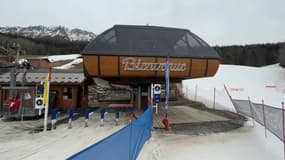 La station de Montclar, dans les Alpes-de-Haute-Provence, a fermé en avance le 12 mars 2023. 