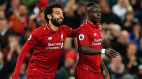 Salah et Mané - Liverpool