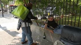 Canicule: les SDF sont les premiers touchés