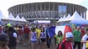 Football / Les supporters tricolores à Brasilia fêtent la qualification - 30/06