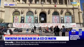 Grève du 13 avril: tentative de blocage de la CCI ce jeudi matin à Marseille