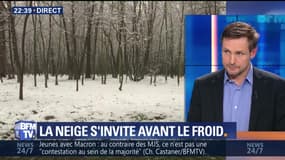 Île-de-France: la neige s'invite avant le froid
