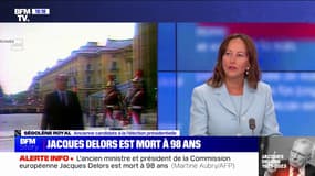 "C'était le père de l'euro": Ségolène Royal réagit à la mort de Jacques Delors
