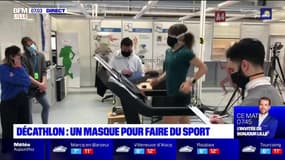 Nord: Décathlon travaille à la production d'un masque pour faire du sport