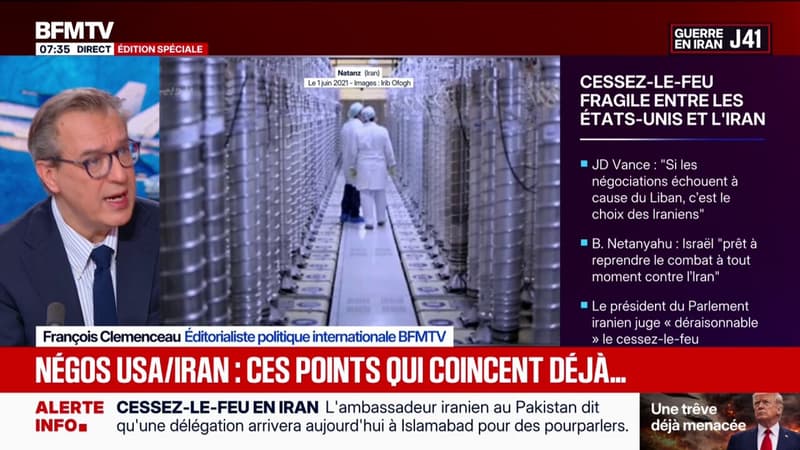 Trêve entre l'Iran et les États-Unis: les points qui coincent déjà avant le début des négociations entre Téhéran et Washington au Pakistan