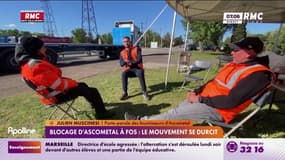Blocage d'Ascometal à Fos-sur-Mer: le mouvement se durcit