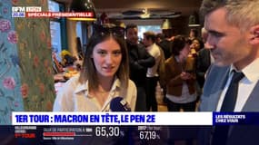 Rhône: "beaucoup de joie" pour Capucine (LaREM) après le premier tour de la présidentielle