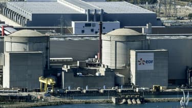 La centrale nucléaire du Tricastin, opérée par EDF et Areva dans quatre communes du sud-est de la France, le 10 octobre 2017 à Saint-Paul-Trois-Châteaux