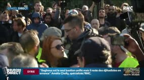 "Gilets jaunes": Ingrid Levavasseur prise à partie par des manifestants