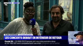 Pour le retour des concerts debout, André Manoukian et Aline Afanoukoé ont participé à un concert pour l'ONG Elisecare