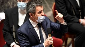 Le ministre de l'Intérieur Gérald Darmanin, à l'Assemblée nationale le 17 novembre 2020