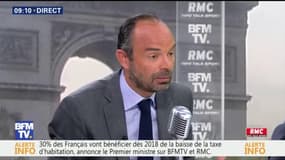 Edouard Philippe : "La baisse des APL était contenue dans le budget précédent, je l’exécute, je ne l’ai pas votée "